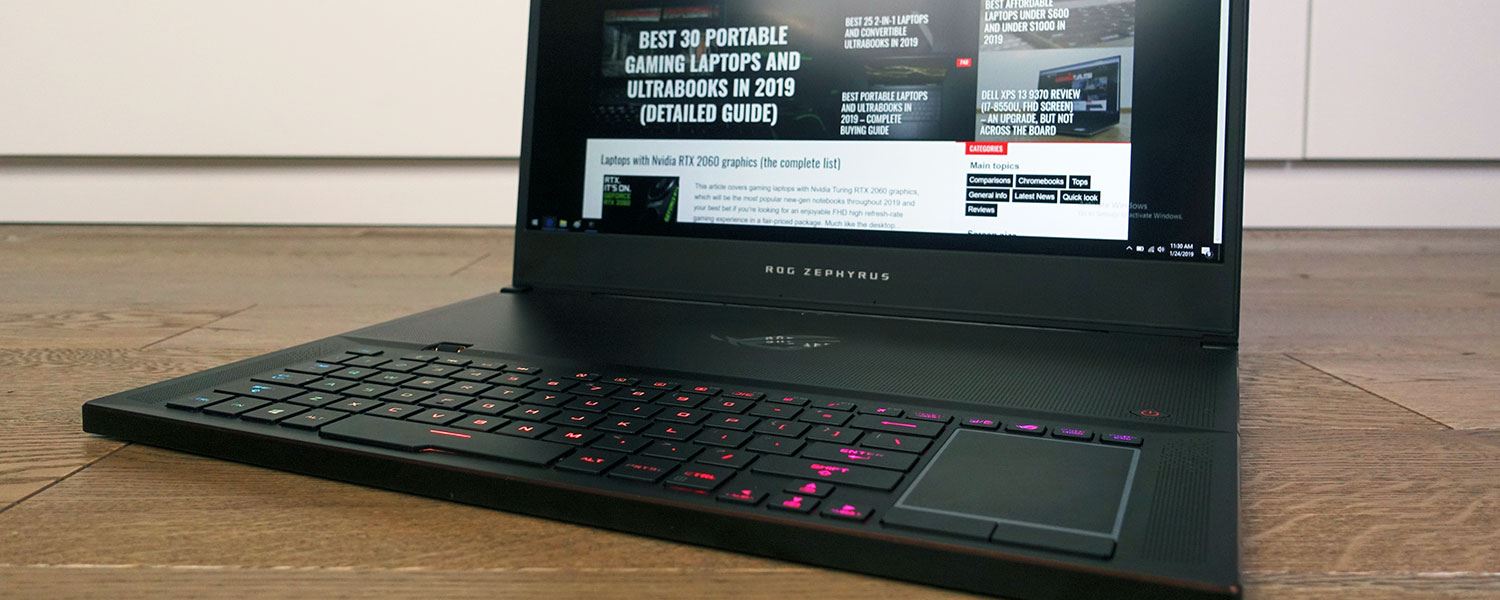 Asus ROG Zephyrus S GX701 review